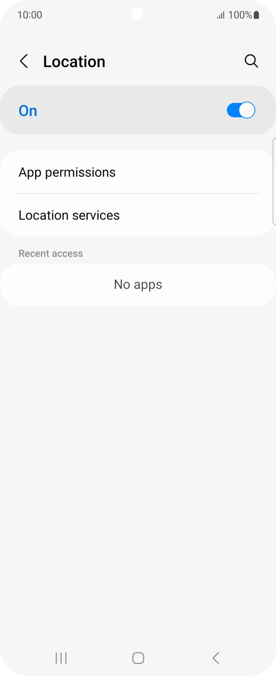 Press App permissions. Press App permissions.