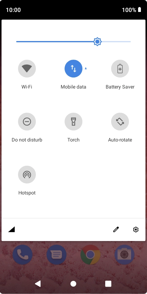 Press Battery Saver to turn on the function.