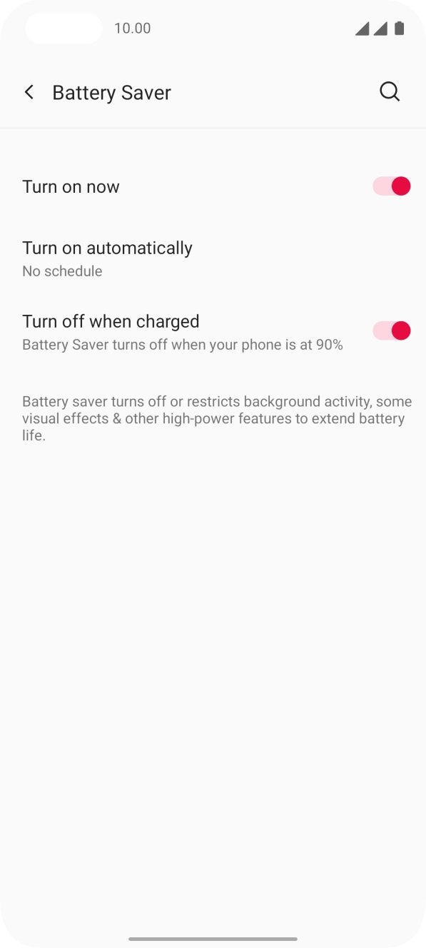 Slide your finger upwards starting from the bottom of the screen to return to the home screen.