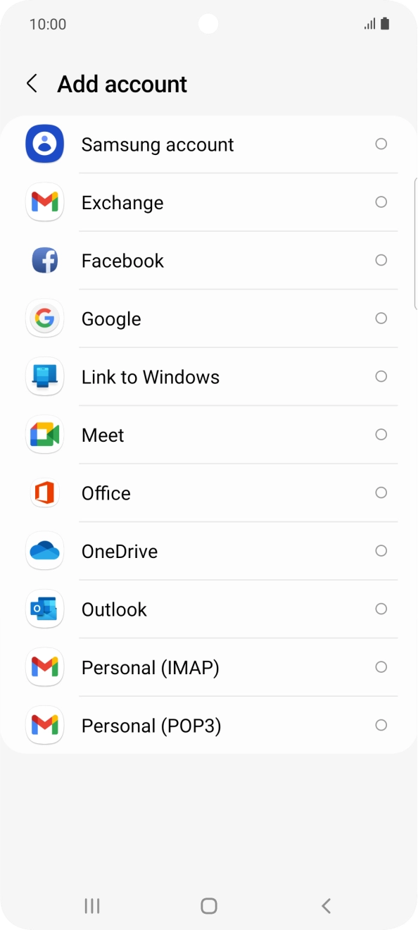 Press Google.