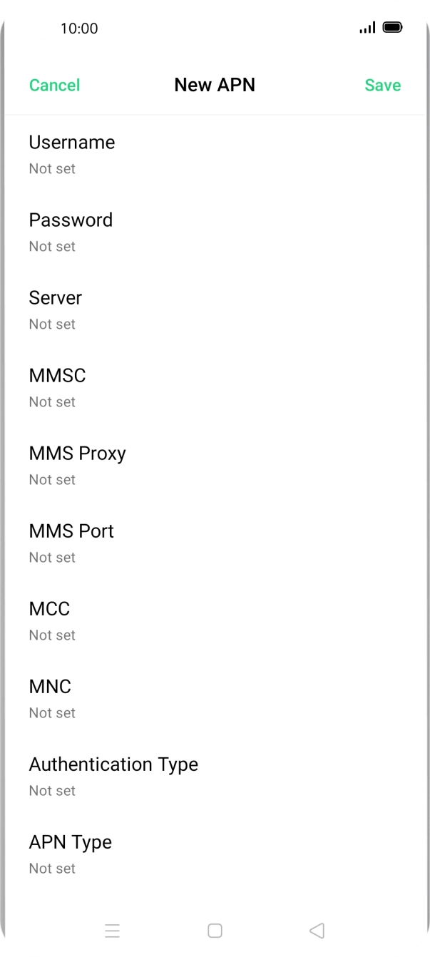 Press MCC.