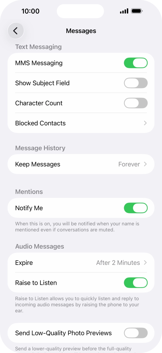 Slide your finger upwards starting from the bottom of the screen to return to the home screen.