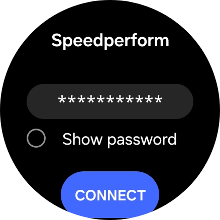 Press CONNECT. Press CONNECT.