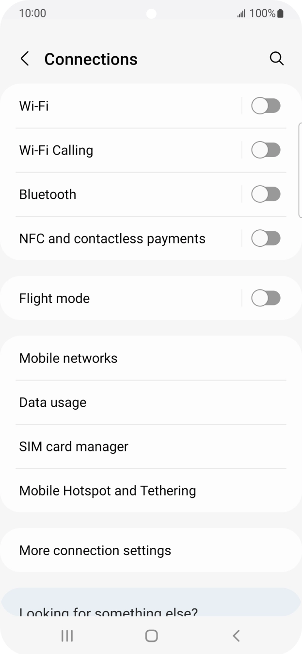 Press Wi-Fi. Press Wi-Fi.