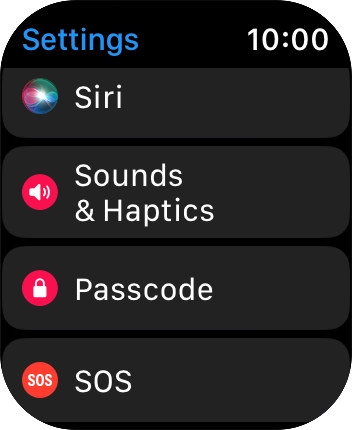 Press Passcode.