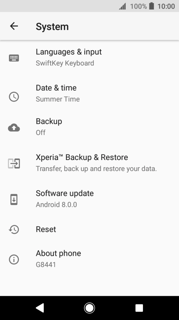 Press Software update. If a new software version is available, it's displayed. Follow the instructions on the screen to update the phone software. Press Software update. If a new software version is available, it's displayed. Follow the instructions on the screen to update the phone software.