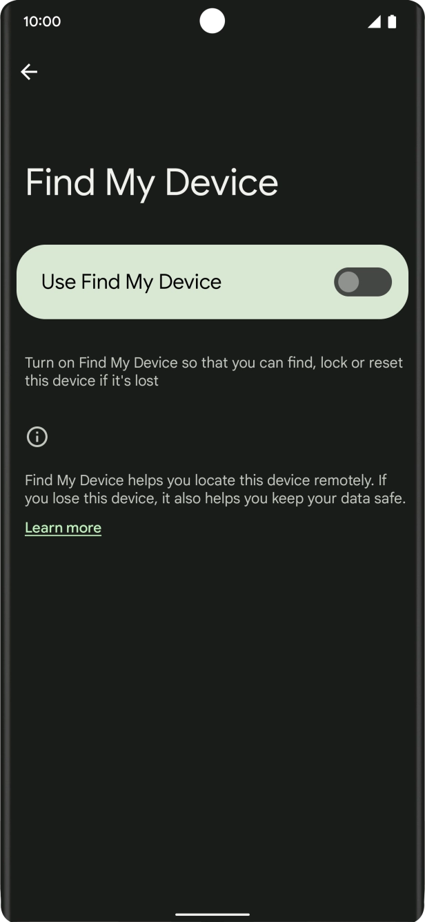 Press the indicator to turn on the function.
