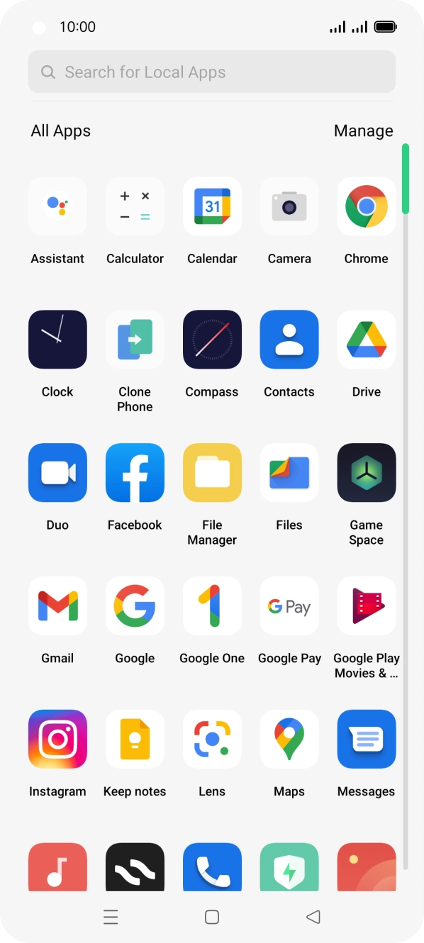 Press Gmail.