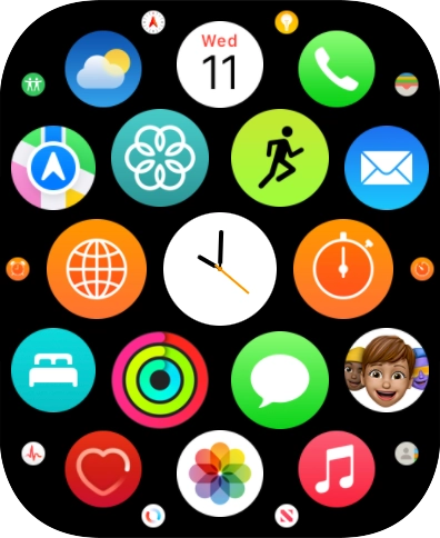 Press the music player icon. Press the music player icon.