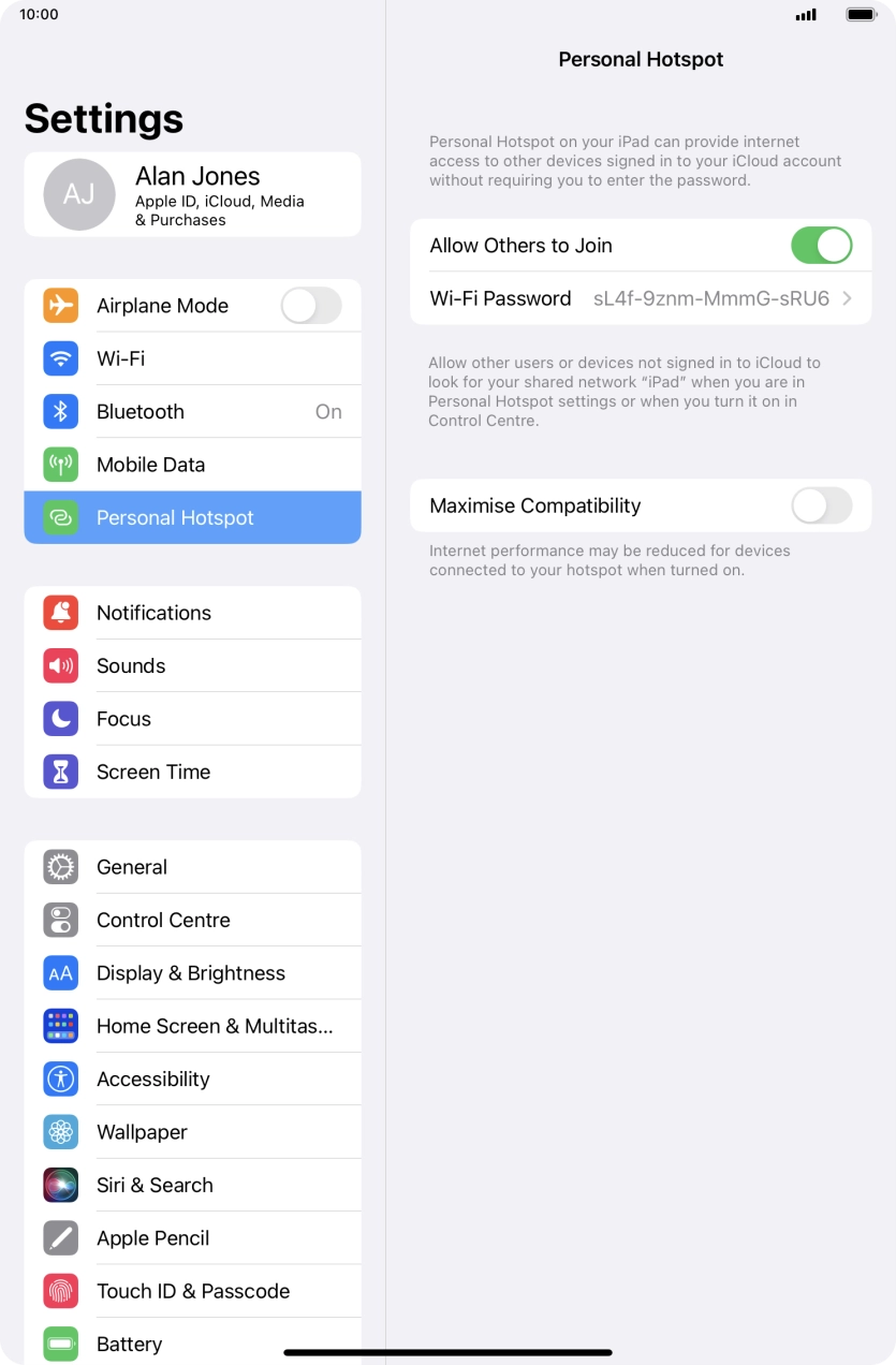 Slide your finger upwards starting from the bottom of the screen to return to the home screen.