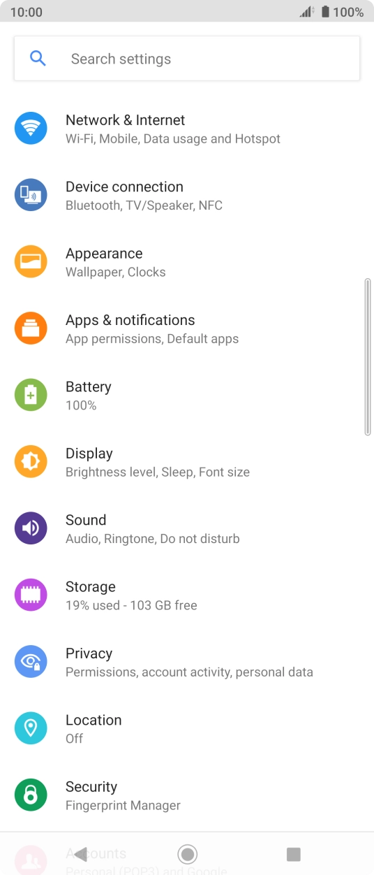 Press Apps & notifications.