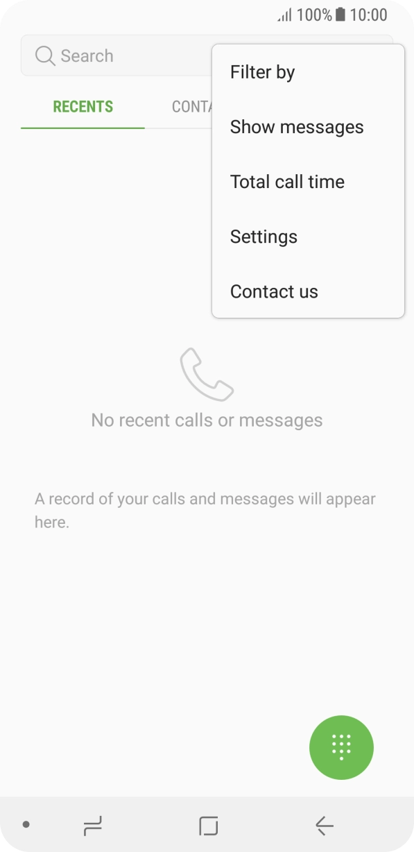 Press Settings.