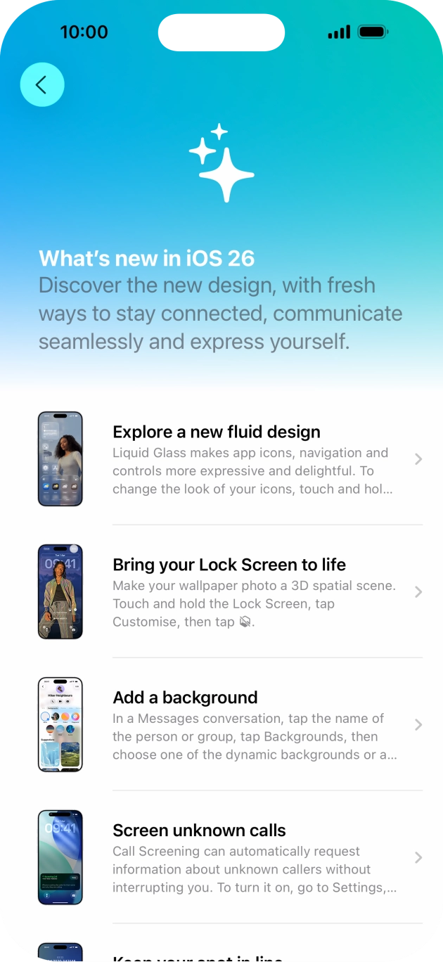 Slide your finger upwards starting from the bottom of the screen to return to the home screen. Slide your finger upwards starting from the bottom of the screen to return to the home screen.