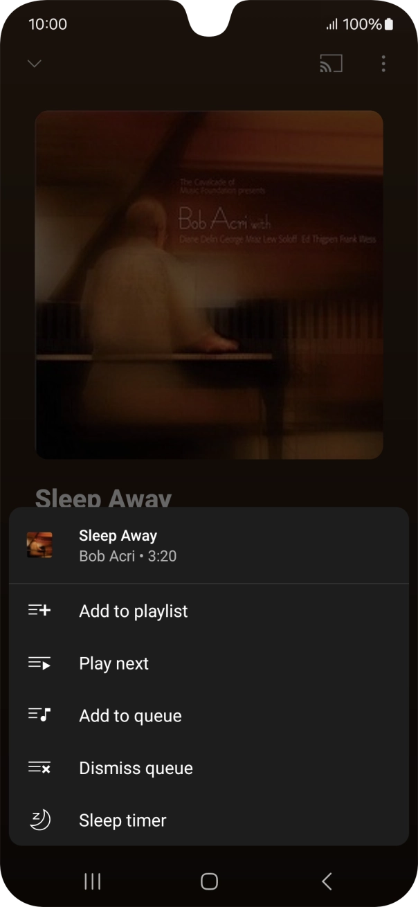 Press the add icon.