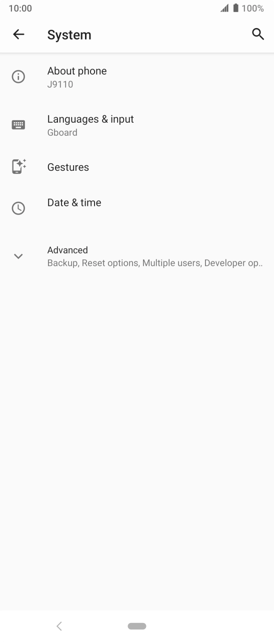 Press Date & time.