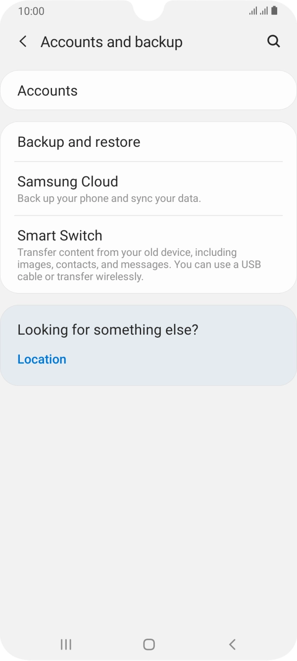 Press Smart Switch.
