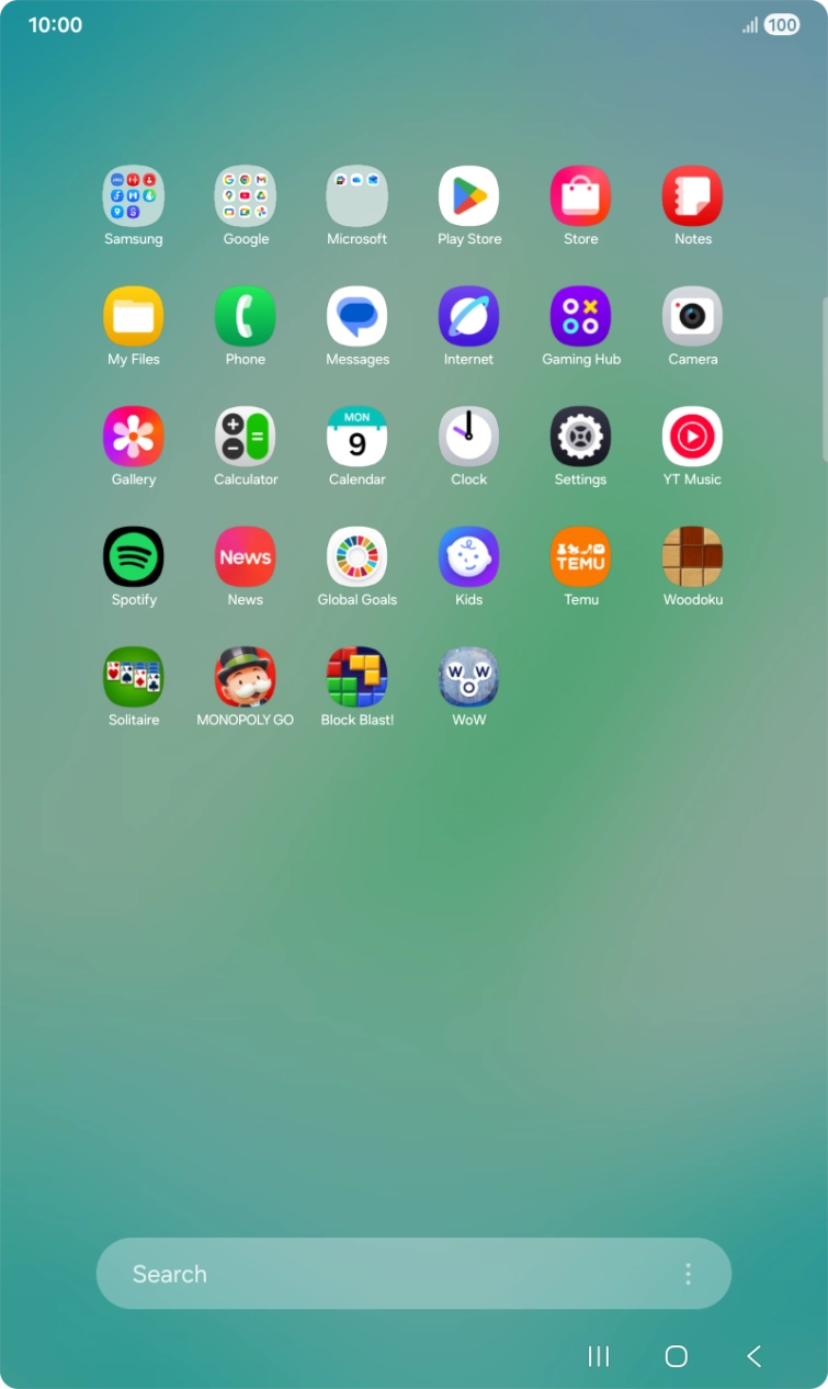 Press Play Store.