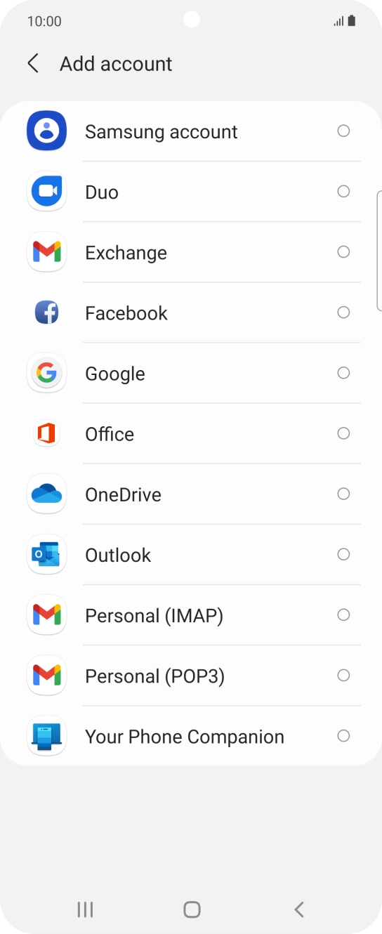 Press Google.