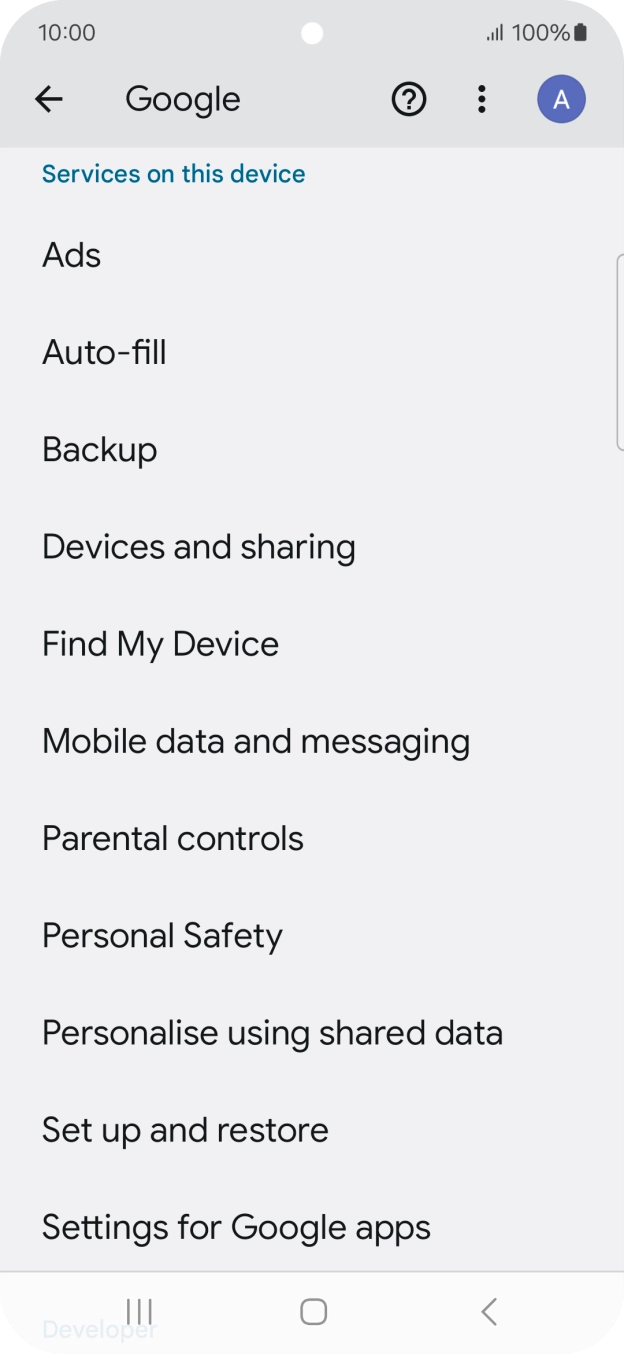 Press Find My Device. Press Find My Device.