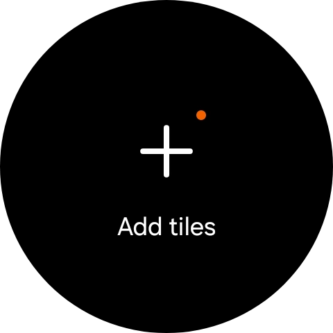 Press Add tiles.