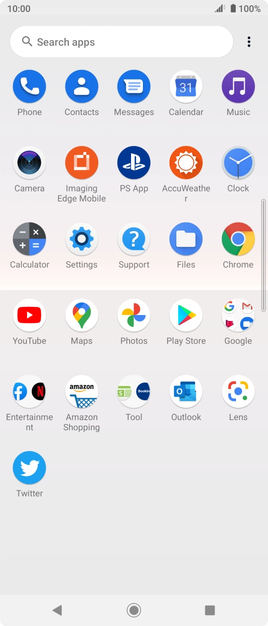 Press Google.