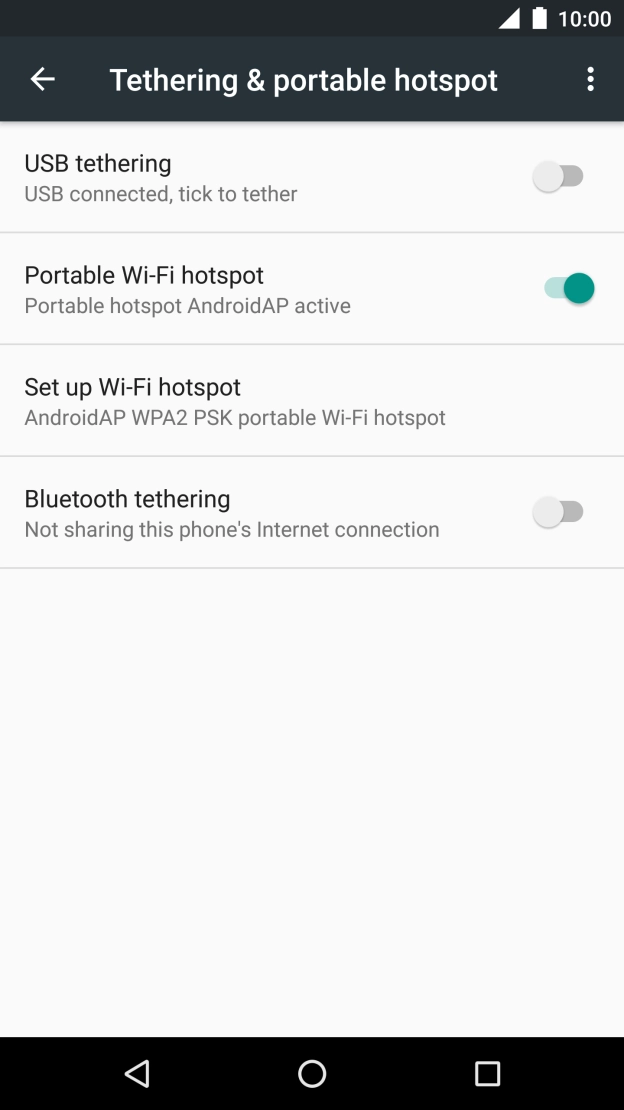 Press the Home key to return to the home screen. Press the Home key to return to the home screen.