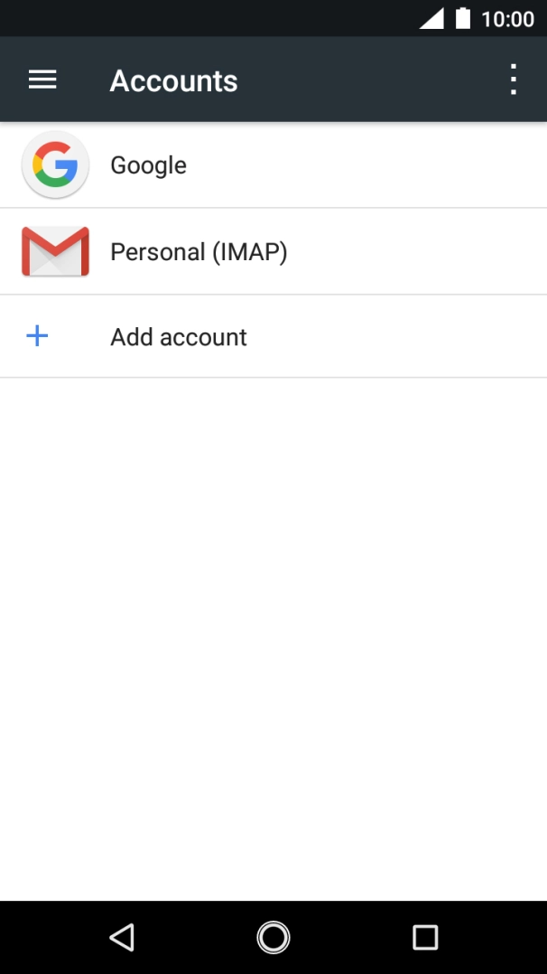 Press the Home key to return to the home screen. Press the Home key to return to the home screen.
