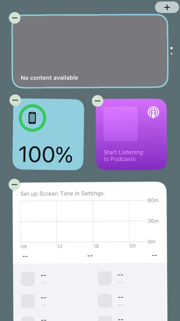 Press the add icon. Press the add icon.