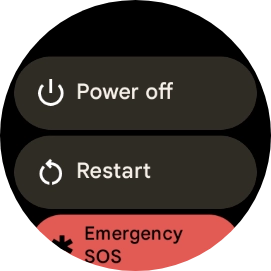 Press Power off.