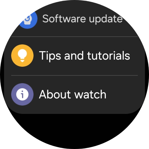 Press About watch.