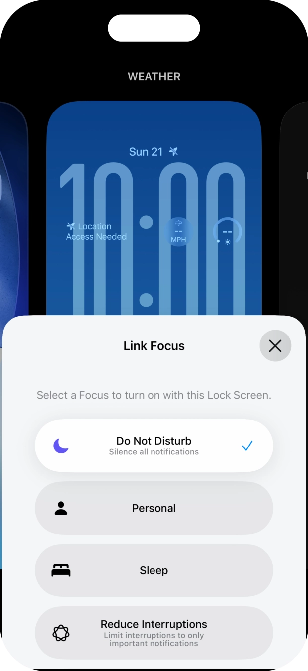 Press the close icon. Press the close icon.