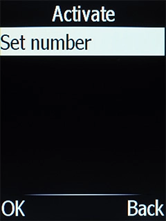 Select Set number.