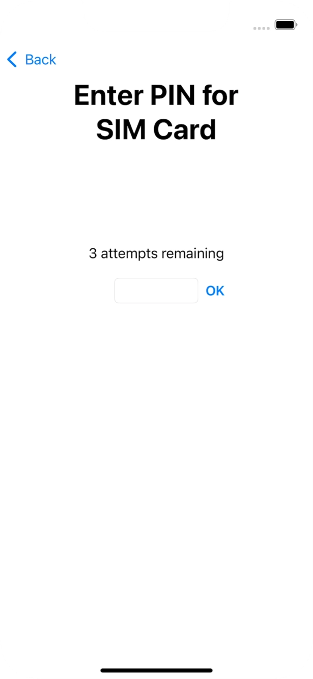 If your SIM is locked, key in your SIM PIN and press OK. The default SIM PIN is 0000. If your SIM is locked, key in your SIM PIN and press OK. The default SIM PIN is 0000.