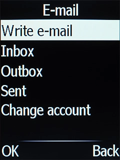 Select Change account.