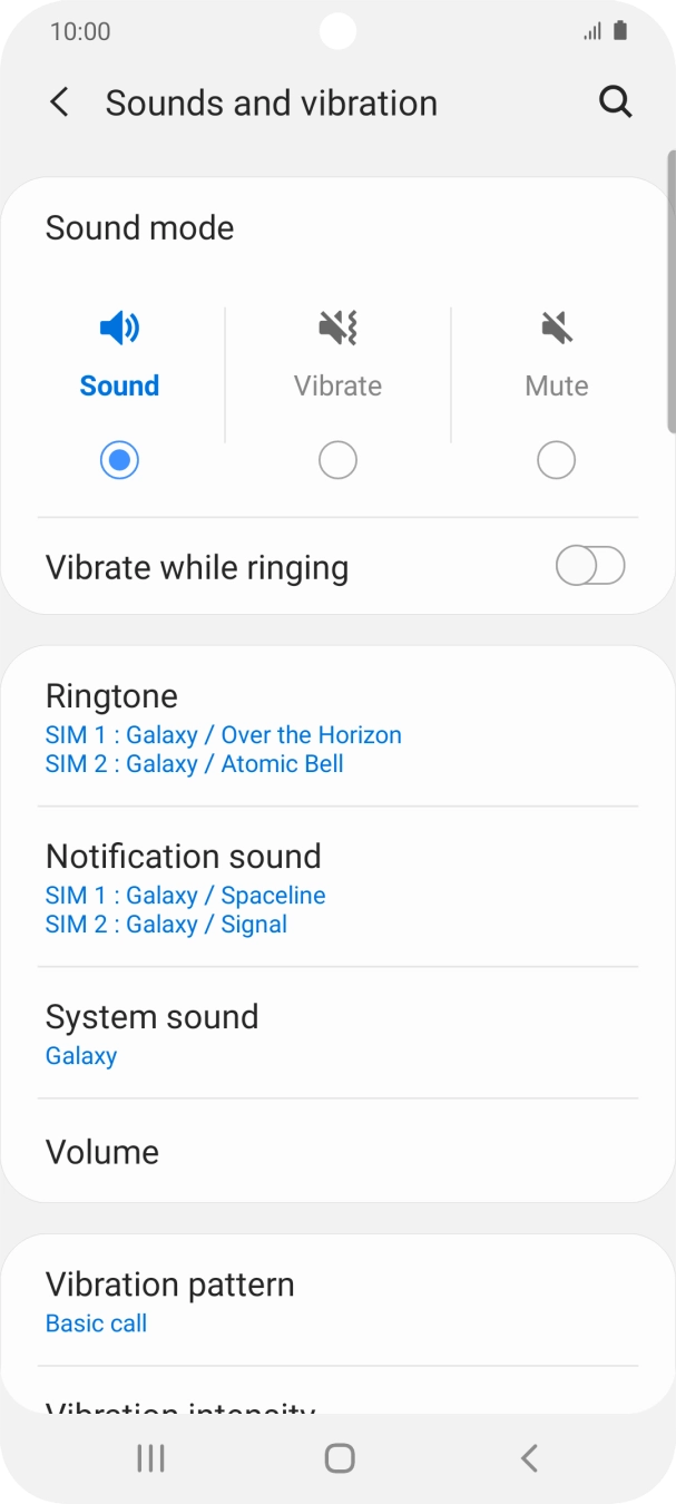 Press Ringtone.