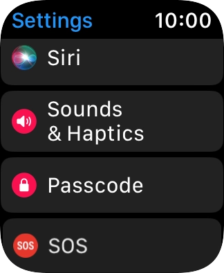 Press Passcode.