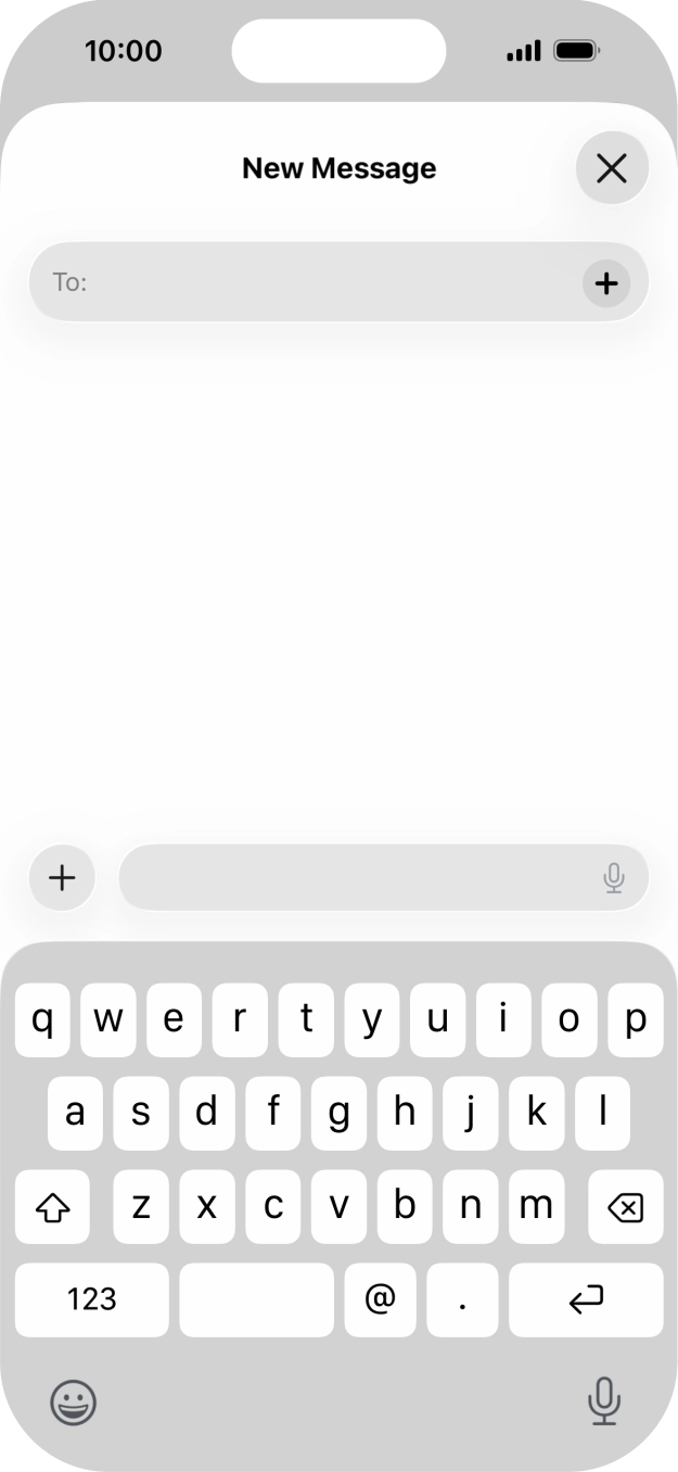 Press the add icon.