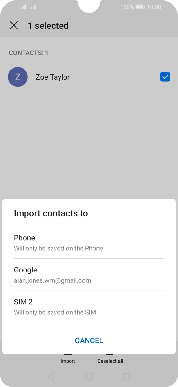 Press Phone.