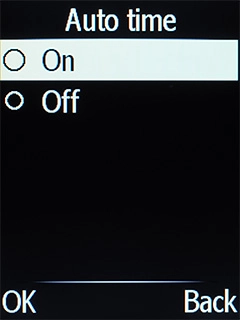 Select On.