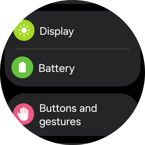 Press Display.