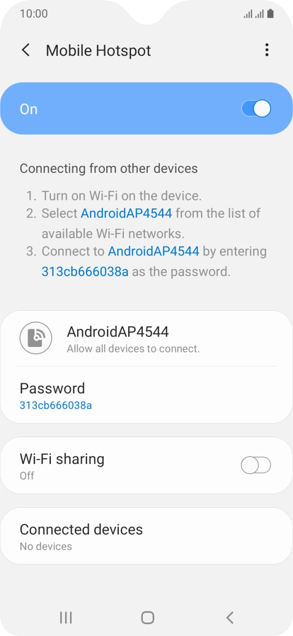 Press the Home key to return to the home screen. Press the Home key to return to the home screen.