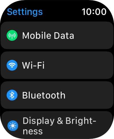 Press Bluetooth. Press Bluetooth.