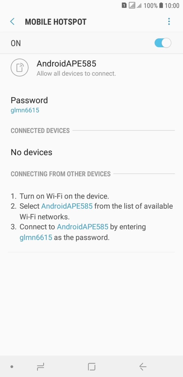 Press the Home key to return to the home screen. Press the Home key to return to the home screen.