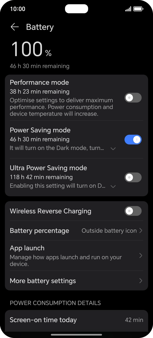 Slide your finger upwards starting from the bottom of the screen to return to the home screen.