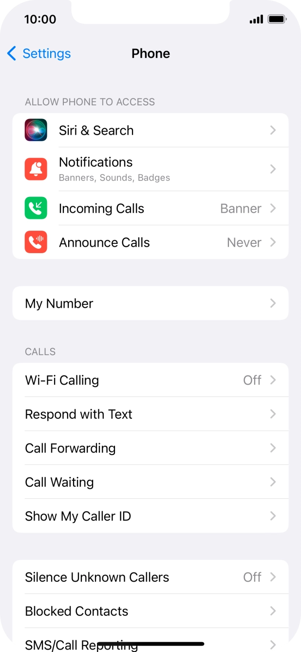 Press Wi-Fi Calling. Press Wi-Fi Calling.
