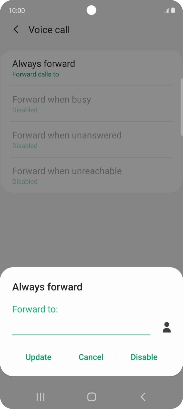 Press Disable. Press Disable.
