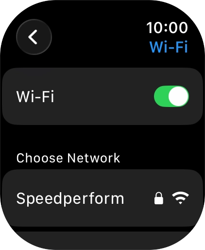 Press the Digital Crown several times to return to standby mode.