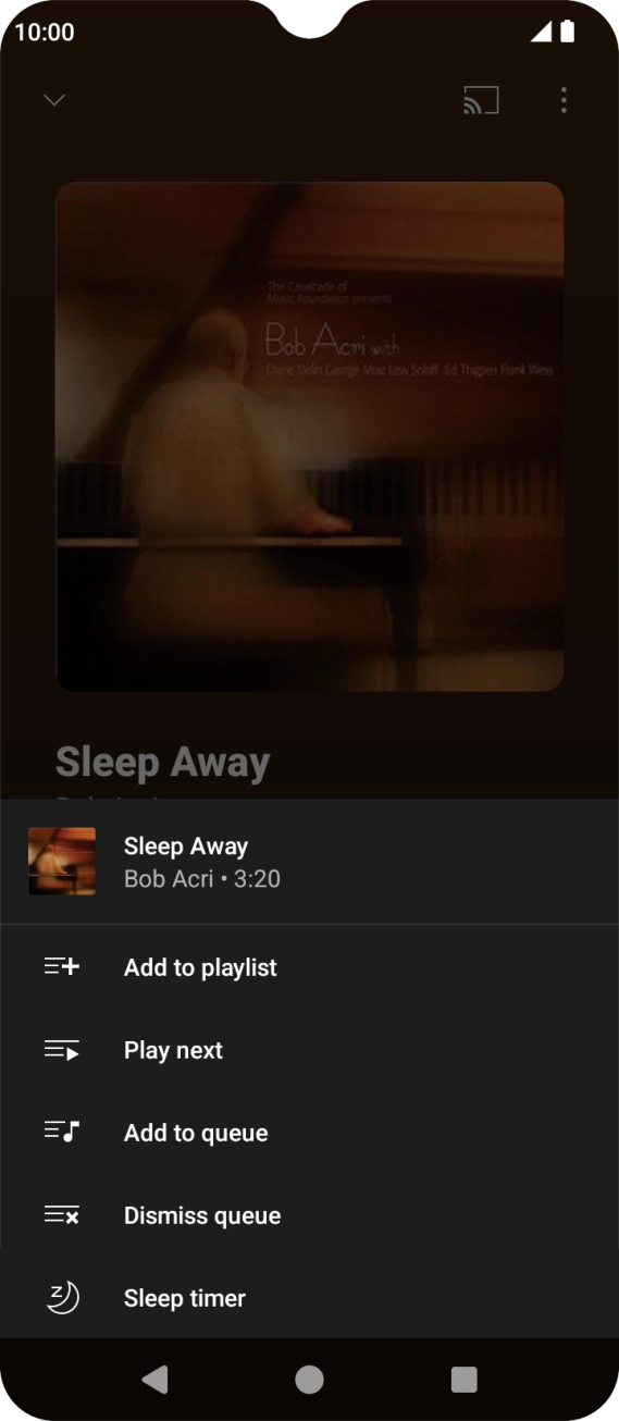 Press the add icon.