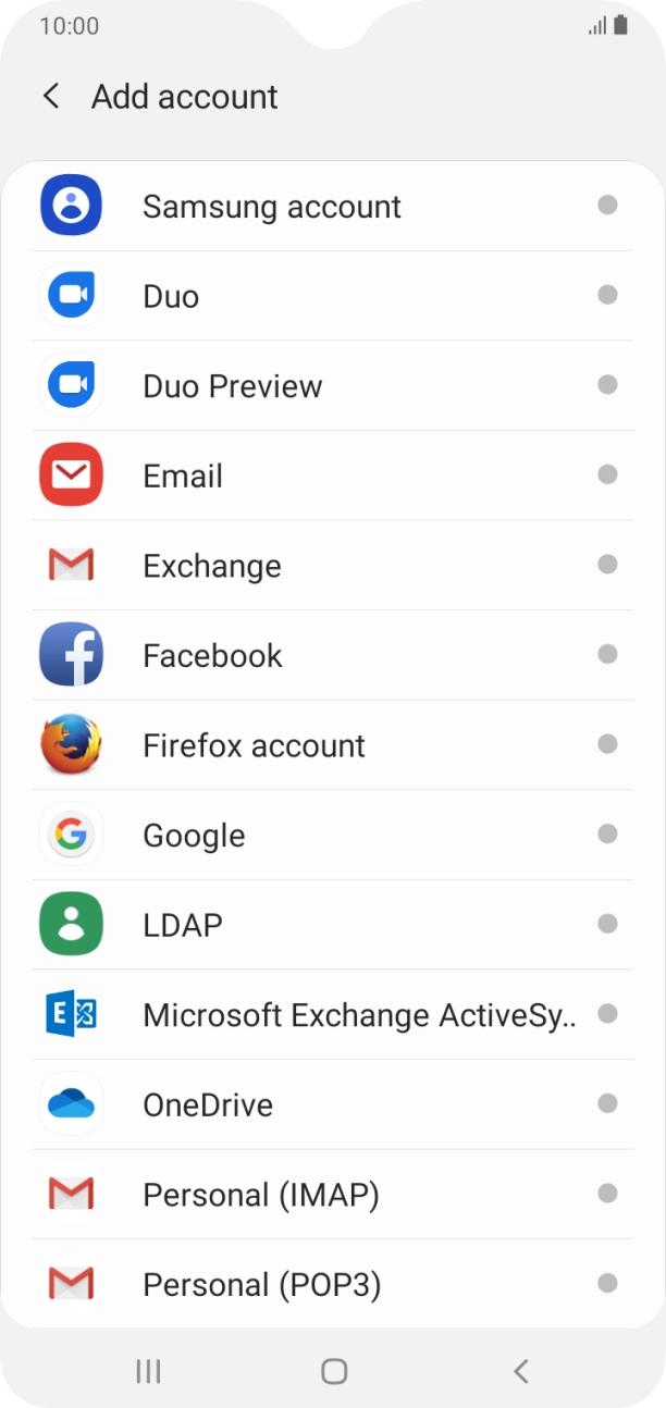 Press Google.