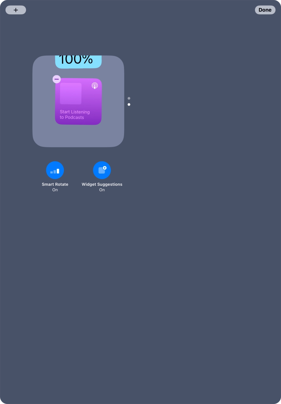 Press Smart Rotate to turn the function on or off.
